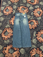 LIGHT INDIGO WASH WIDELEG