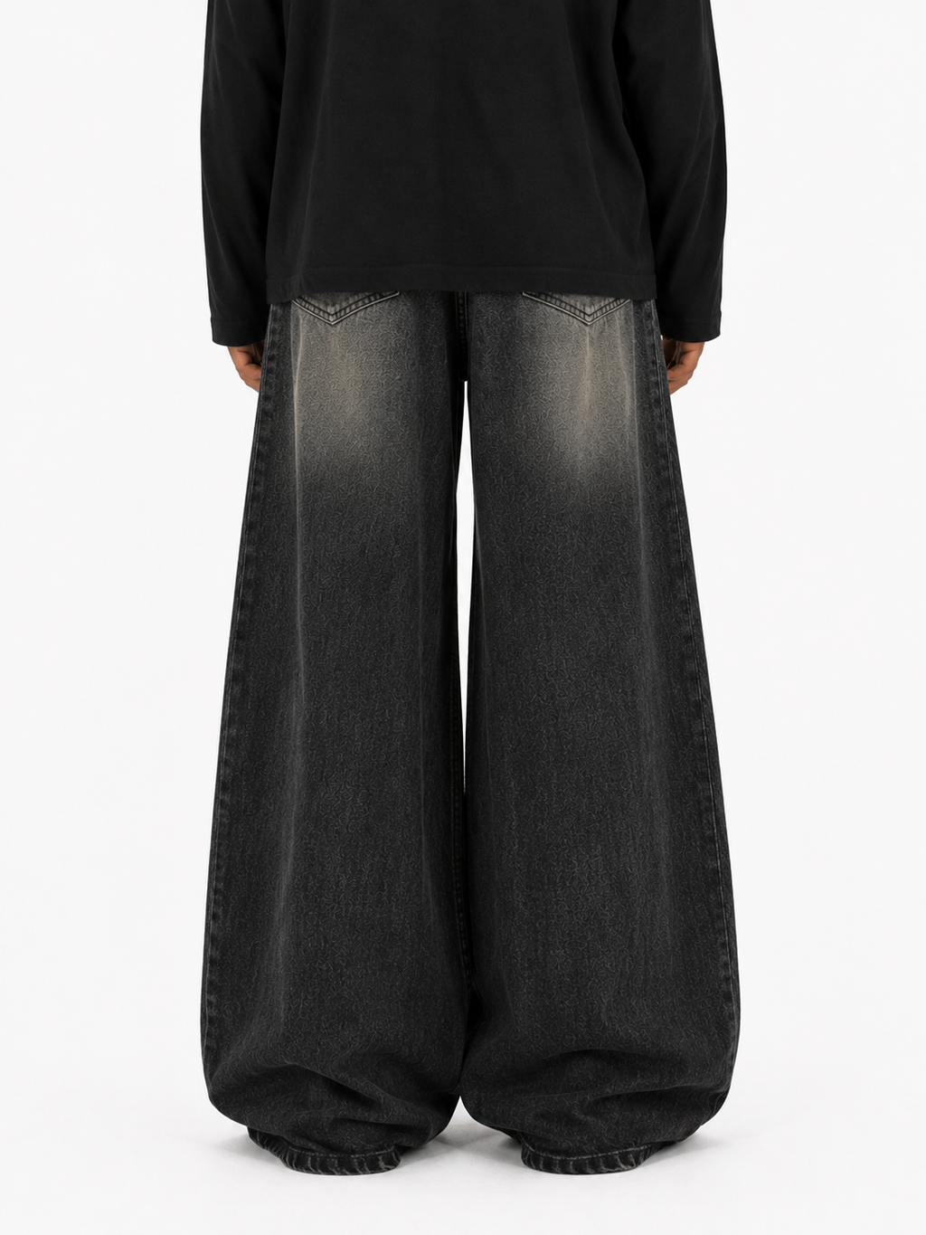 OBSIDIAN WASH WIDELEG