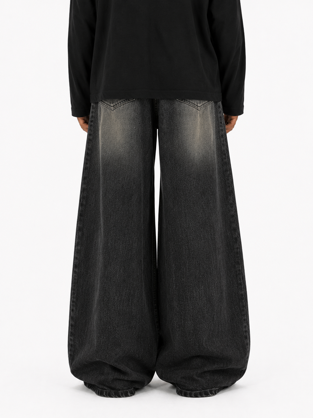 OBSIDIAN WASH WIDELEG