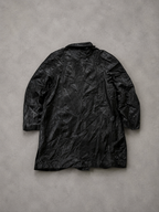LEATHER LONG TOP/JACKET UNISEX - M