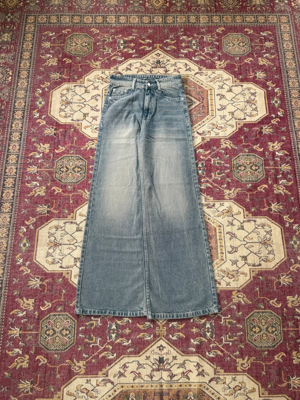 ASH MIST WIDELEG DENIM