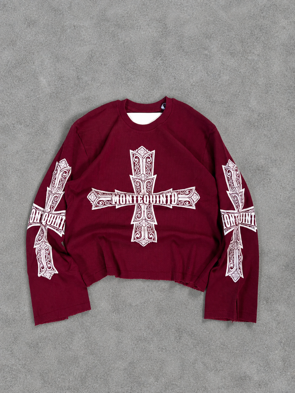CRIMSON CROSS CROP WAFFLE