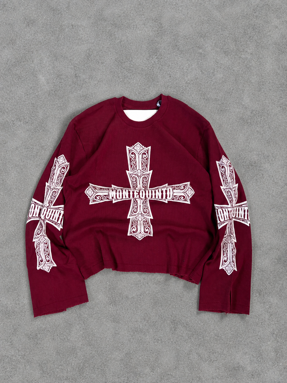 CRIMSON CROSS CROP WAFFLE