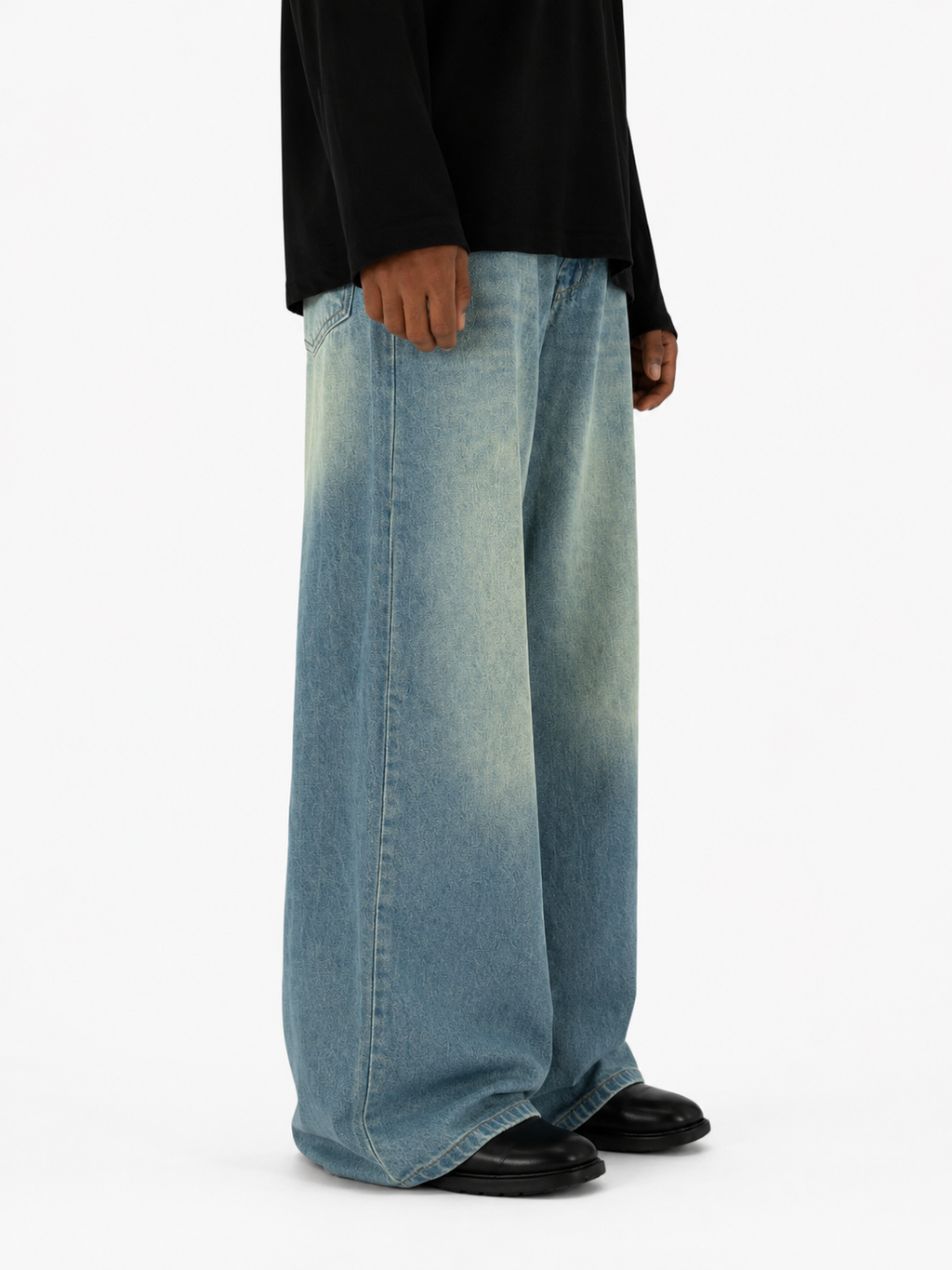 CLOUD FADE WIDELEG JEAN