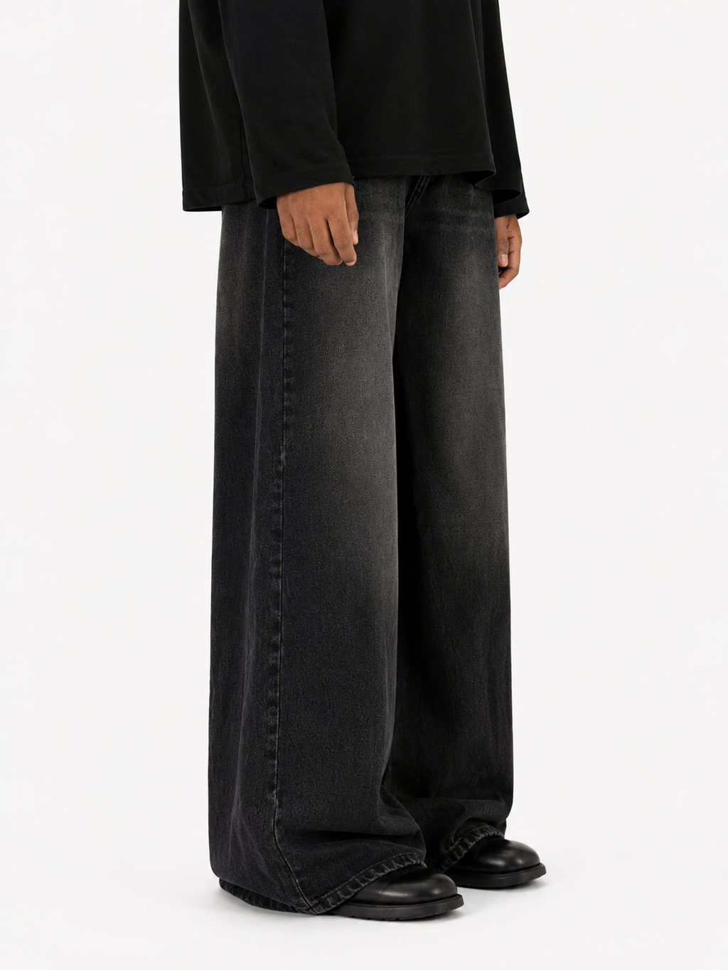 OBSIDIAN WASH WIDELEG