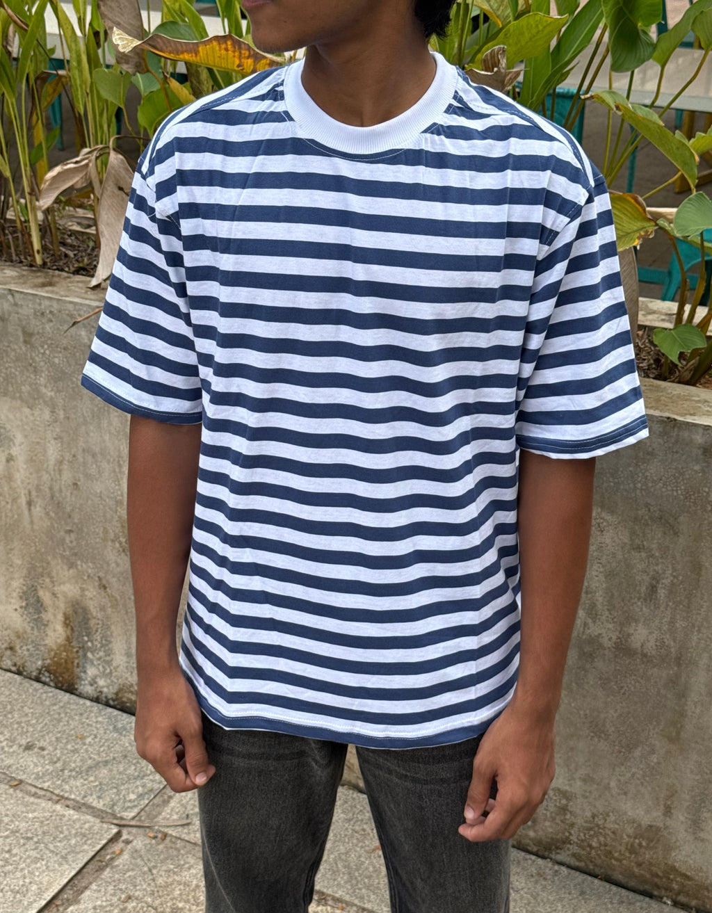 OCEAN LINE TEE - 5SLV