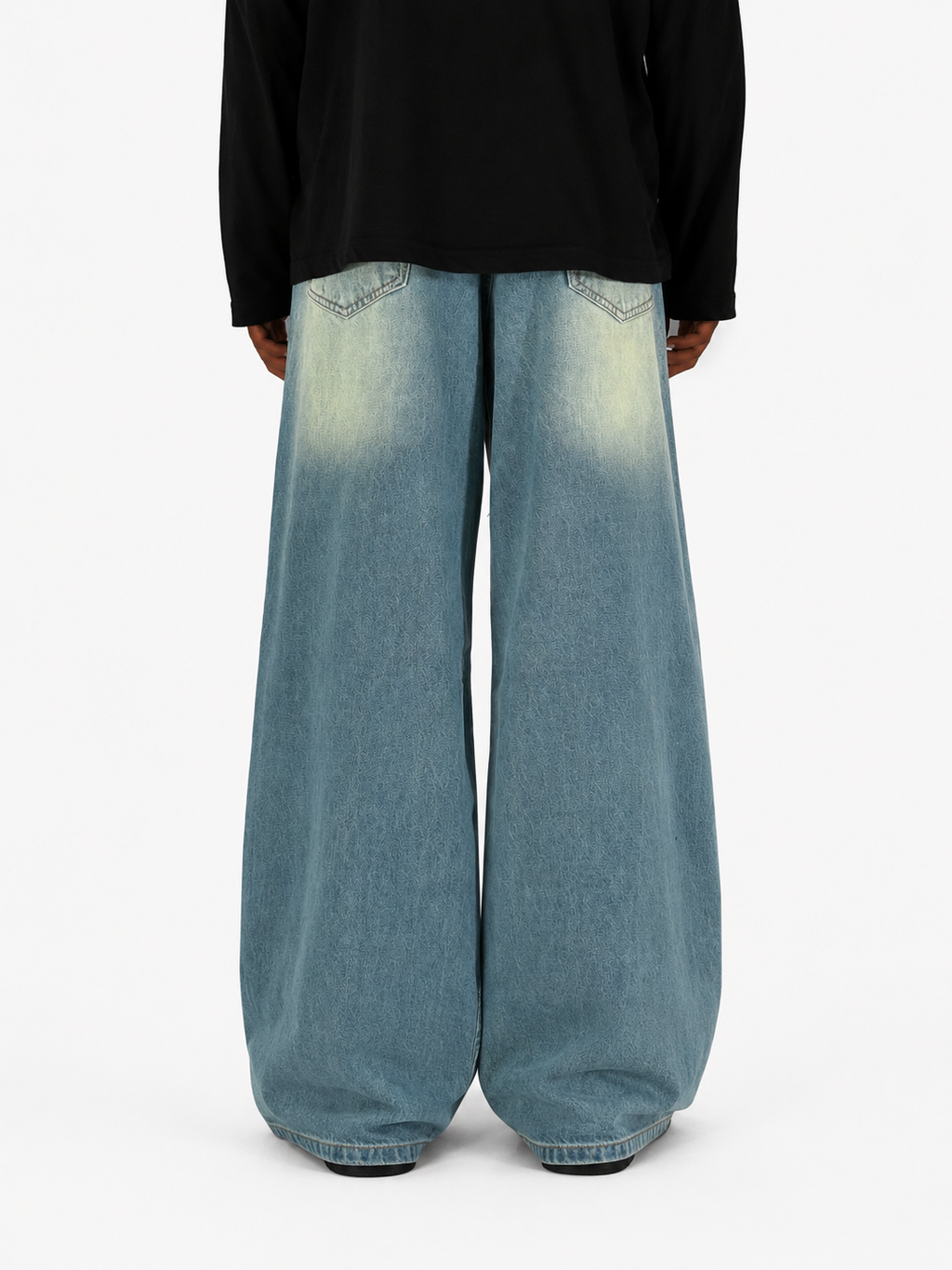 CLOUD FADE WIDELEG JEAN