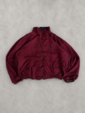 DARK RED y2K CHAMPIONS JACKET