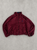 DARK RED y2K CHAMPIONS JACKET