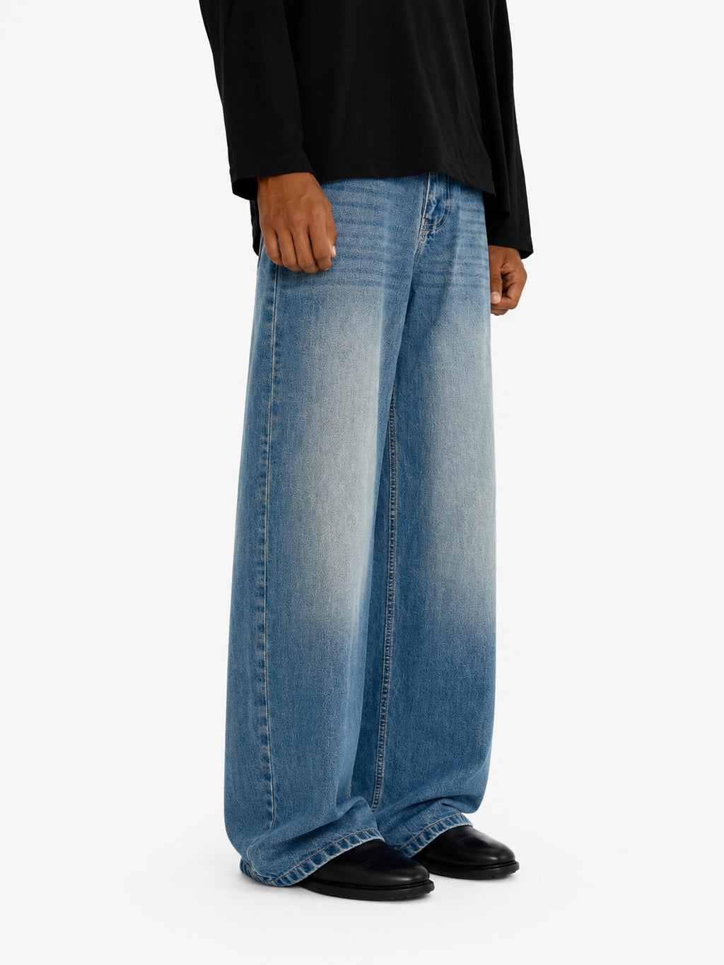 LIGHT INDIGO WASH WIDELEG