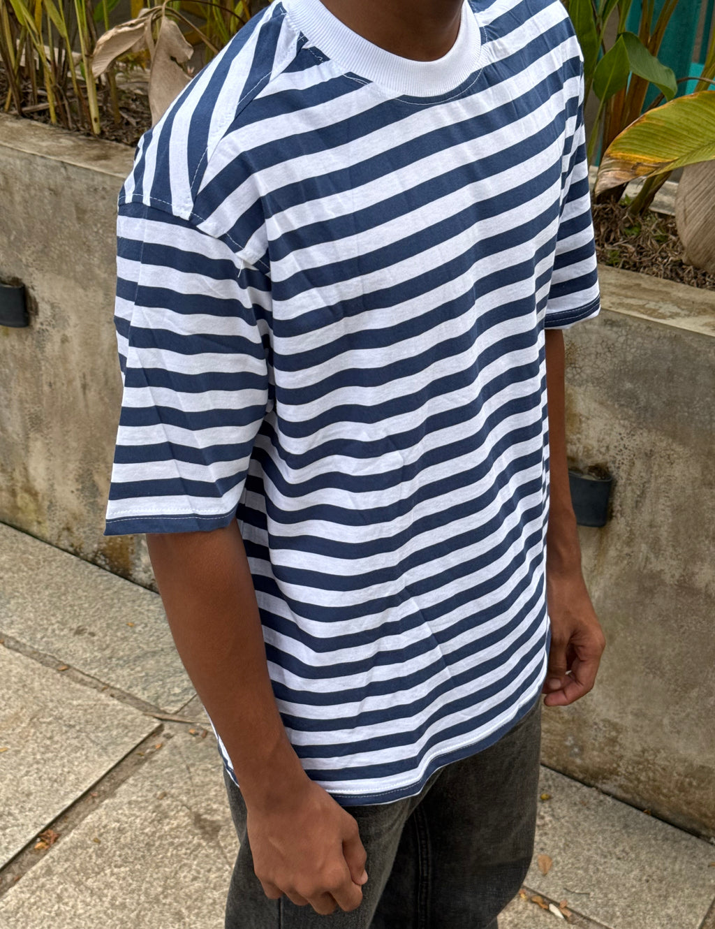 OCEAN LINE TEE - 5SLV
