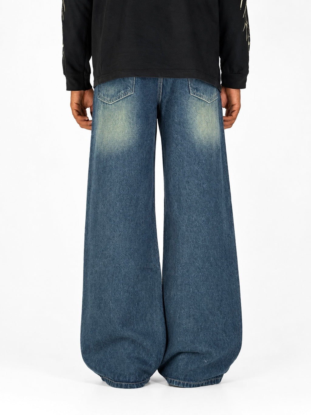 LUXE BLUE WIDELEG
