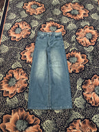 LIGHT INDIGO WASH WIDELEG