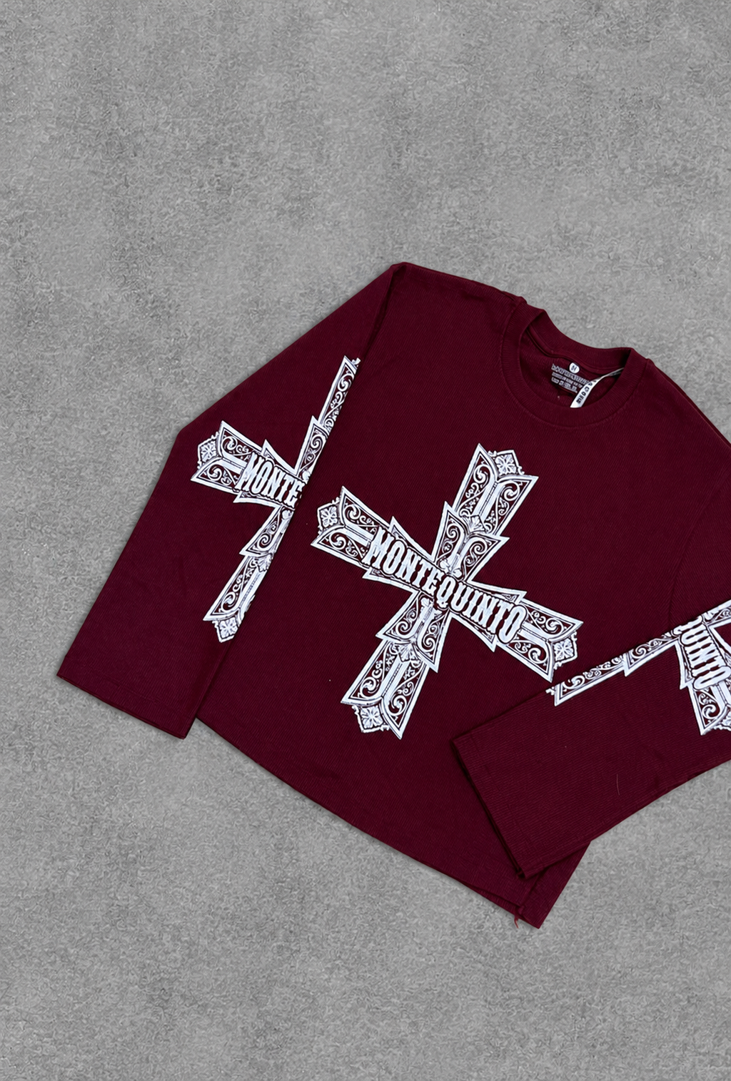 CRIMSON CROSS CROP WAFFLE