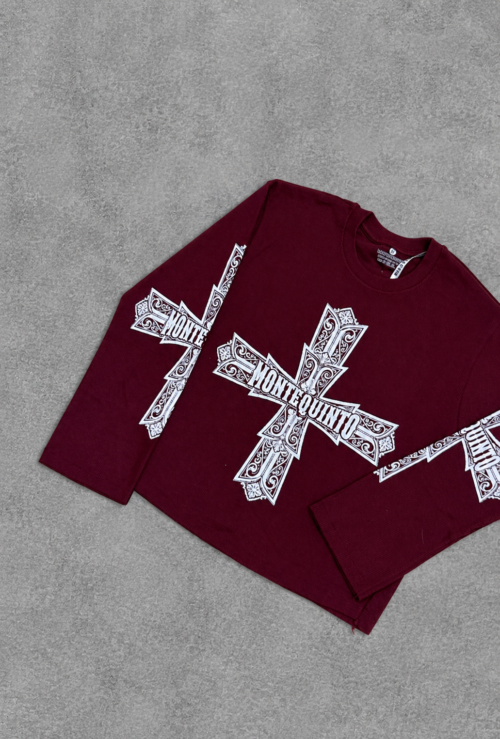 CRIMSON CROSS CROP WAFFLE