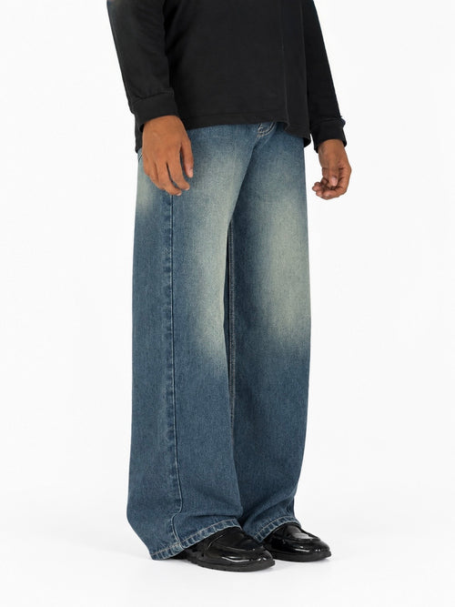 LUXE BLUE WIDELEG