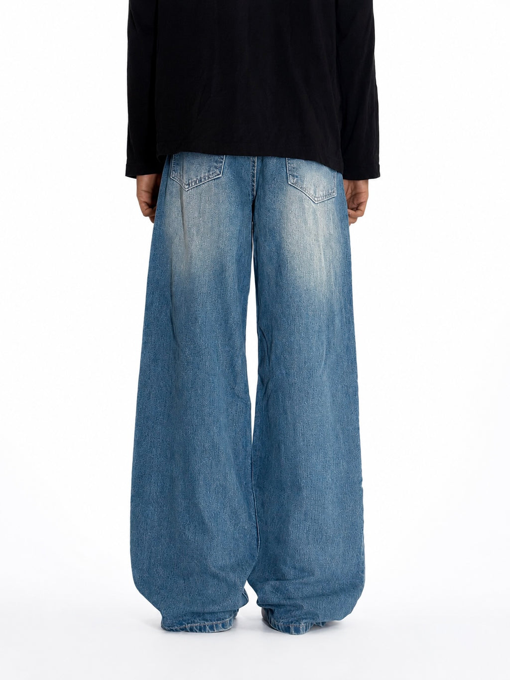 LIGHT INDIGO WASH WIDELEG