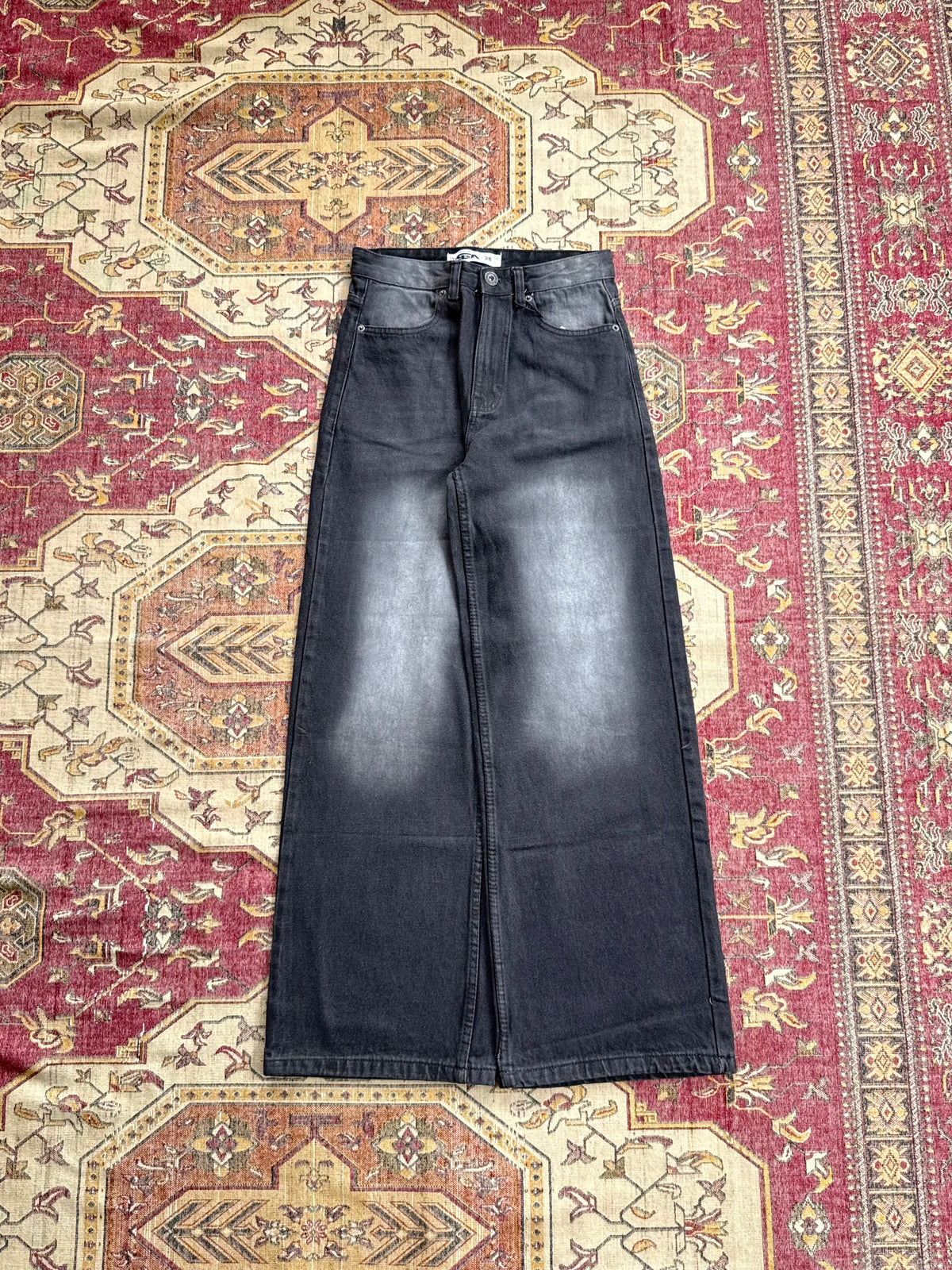 SMOKE WASH WIDELEG