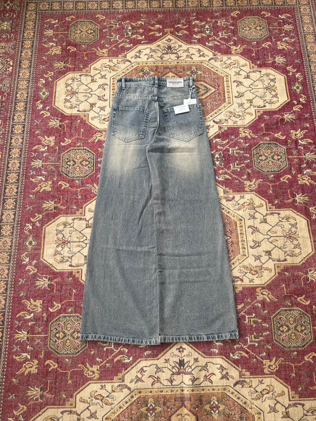 ASH MIST WIDELEG DENIM