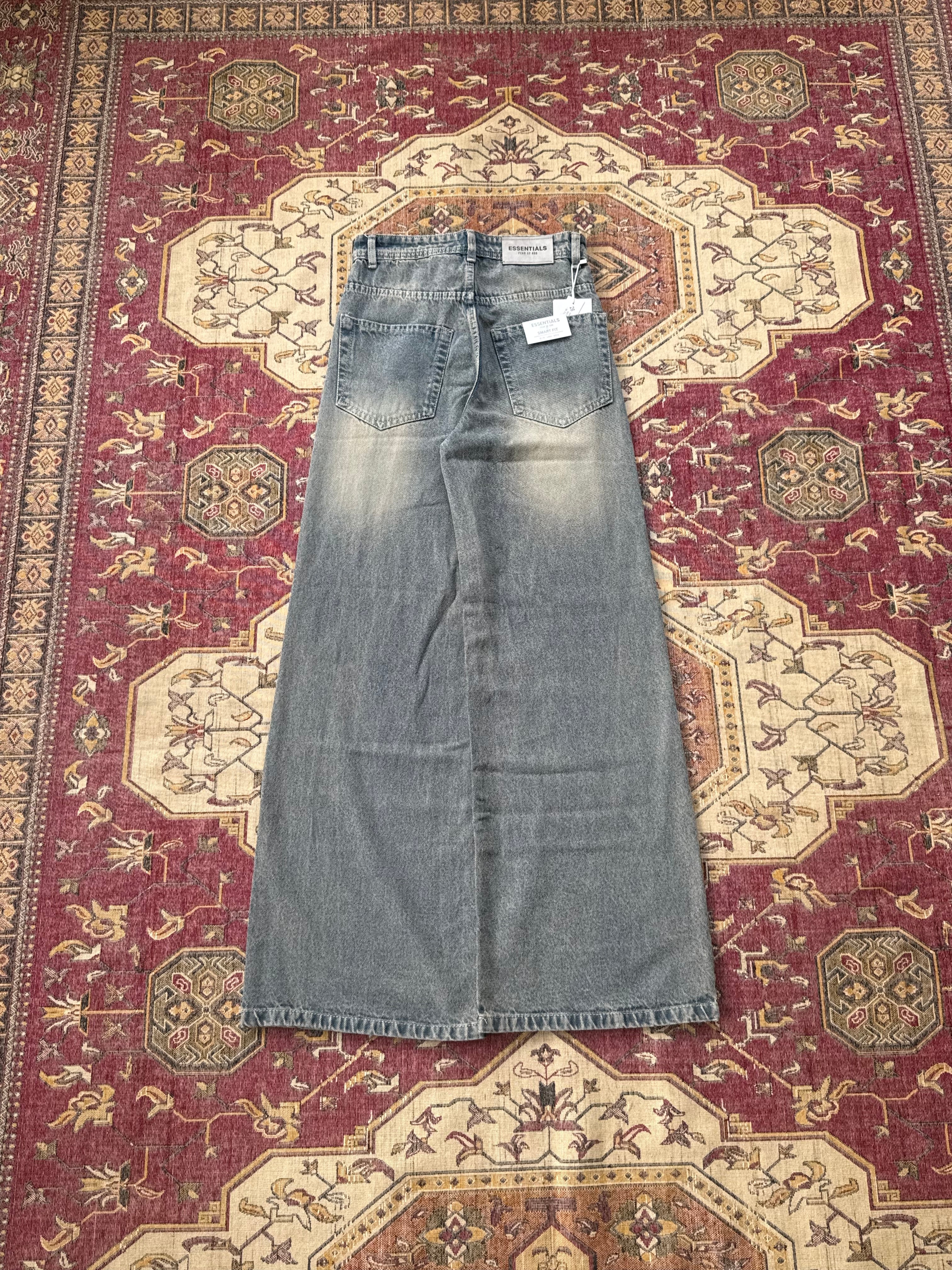 ASH MIST WIDELEG DENIM