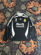 REAL MADRID 2006-07 AWAY RETRO KIT (LONG SLEEVE)
