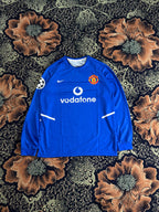MANCHESTER UNITED 2002-03 THIRD RETRO KIT (LONG SLEEVE)