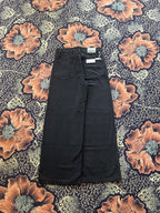 JET BLACK WIDELEG