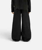JET BLACK WIDELEG