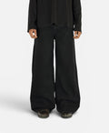 JET BLACK WIDELEG