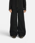 JET BLACK WIDELEG