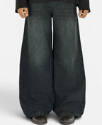 CHARCOAL BLACK WIDELEG
