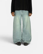 FROASTED DENIM WIDELEG