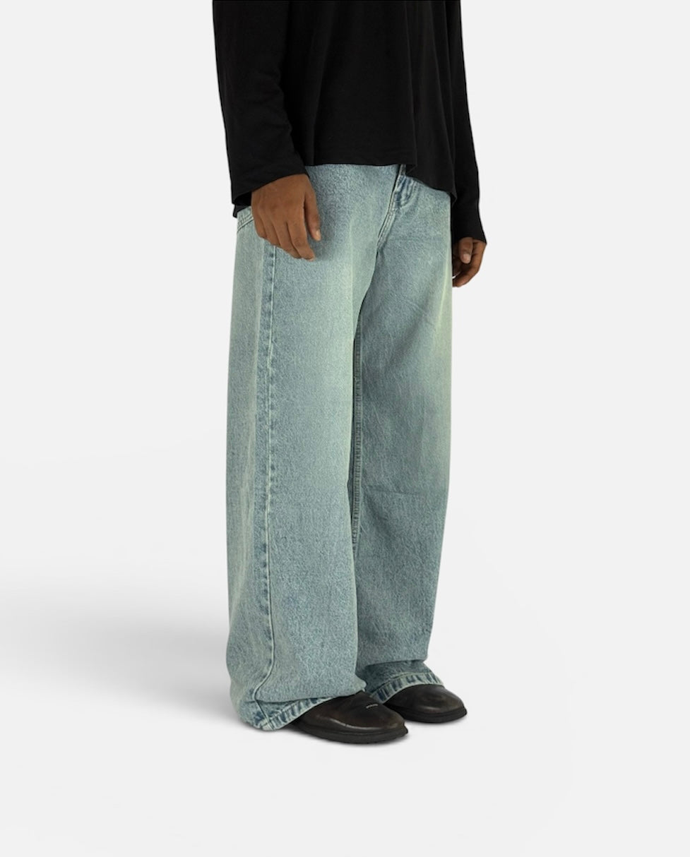 FROASTED DENIM WIDELEG