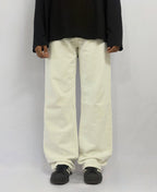 OFF WHITE STRAIGHT BAGGY