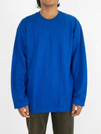 ROYAL BLUE OVERSIZED FULL SLEEVE TEE