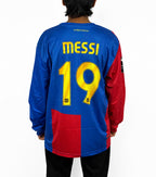 BARCELONA 2008-09 HOME RETRO KIT (LONG SLEEVE)