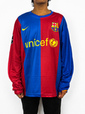 BARCELONA 2008-09 HOME RETRO KIT (LONG SLEEVE)