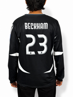 REAL MADRID 2006-07 AWAY RETRO KIT (LONG SLEEVE)