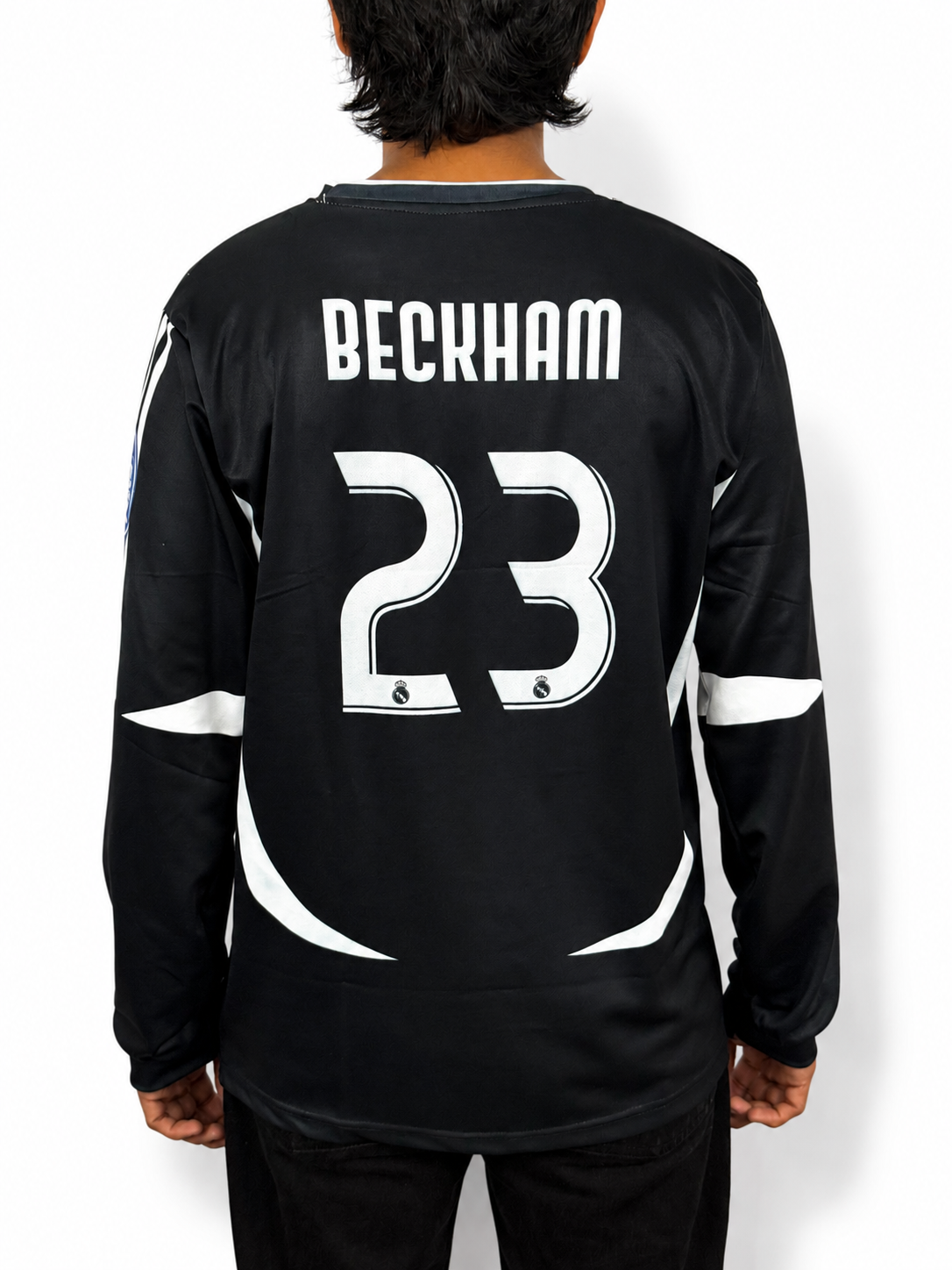 REAL MADRID 2006-07 AWAY RETRO KIT (LONG SLEEVE)