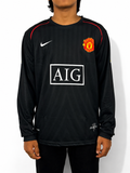 MANCHESTER UNITED 2007-08 AWAY RETRO KIT (LONG SLEEVE)
