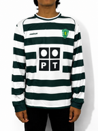 SPORTING CP 2002-03 HOME RETRO KIT (LONG SLEEVE)