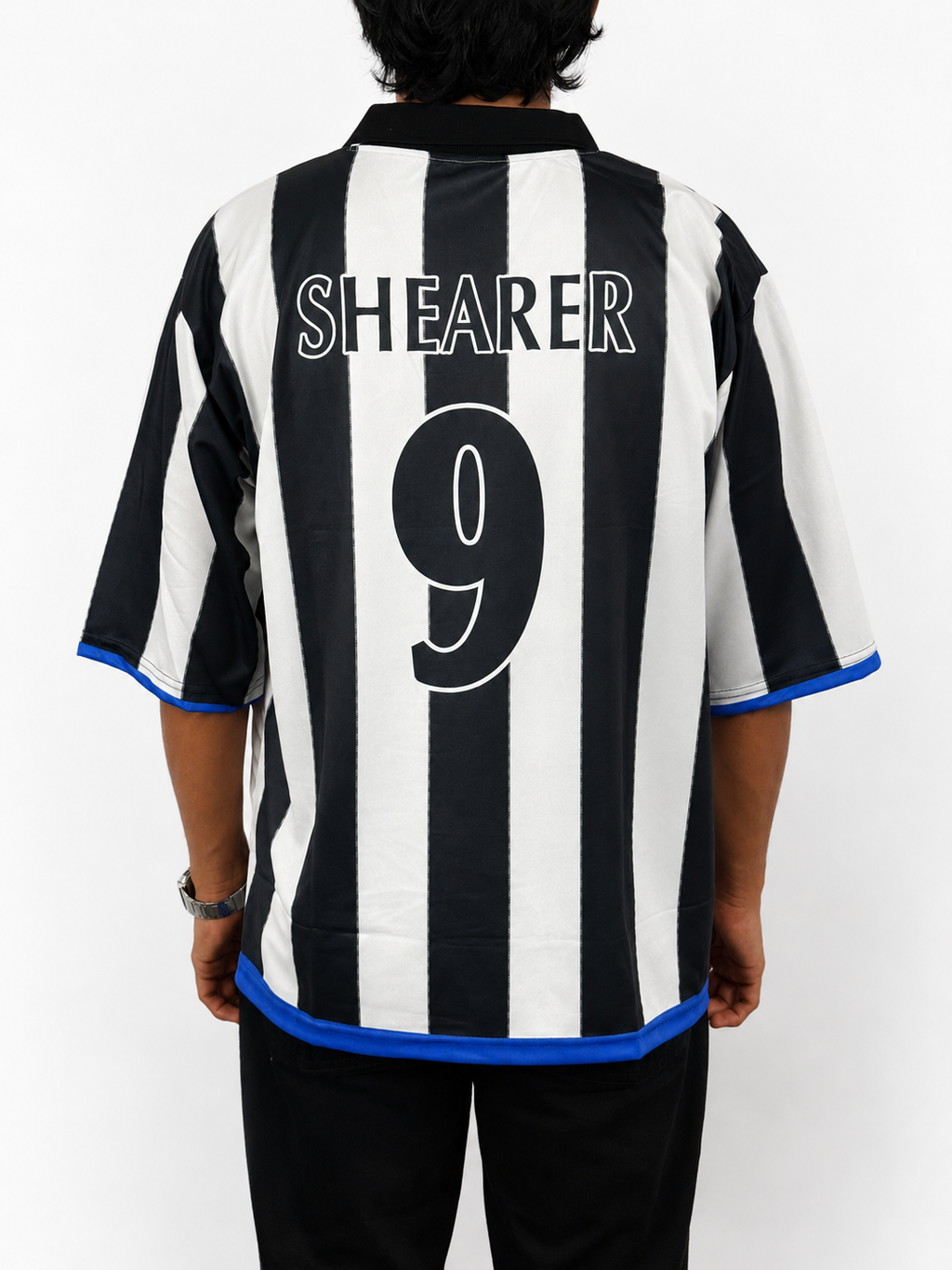 NEWCASTLE UNITED 1995-97 HOME RETRO KIT