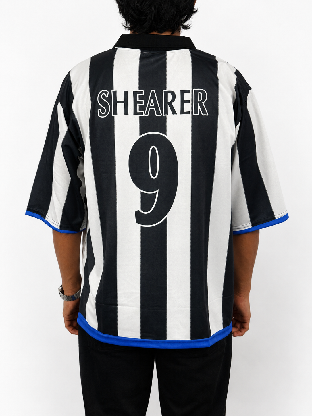 NEWCASTLE UNITED 1995-97 HOME RETRO KIT